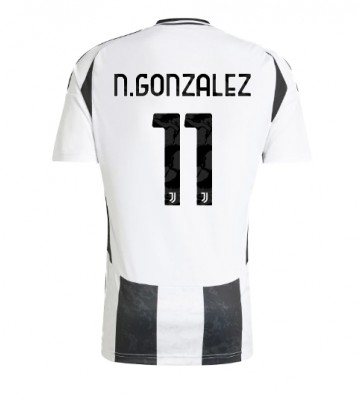 Juventus Nicolas Gonzalez #11 Replika Hjemmebanetrøje 2024-25 Kortærmet